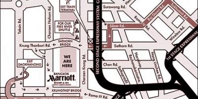 Stadtplan von marriott bangkok